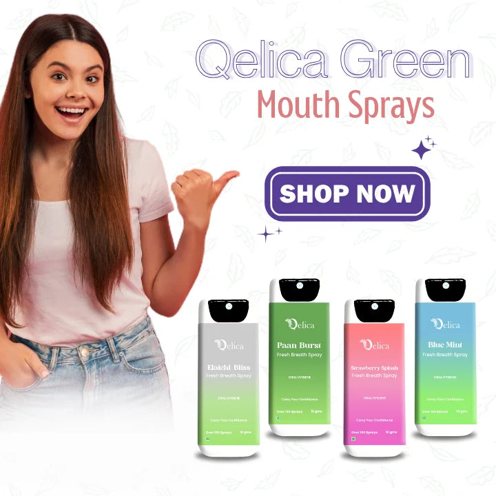 Qelica Green Mouth Sprays