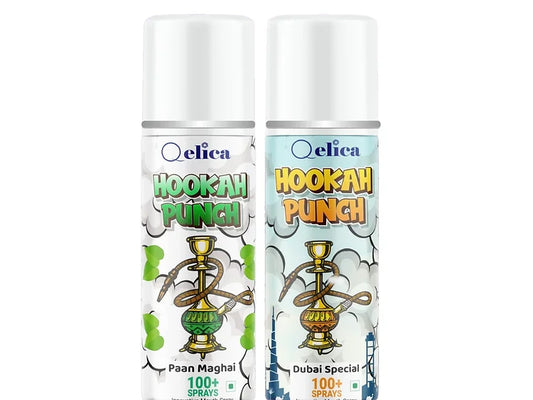 Qelica Paan Magahi And Dubai Special Mouth Spray Combo 10gm Each Sugar Free