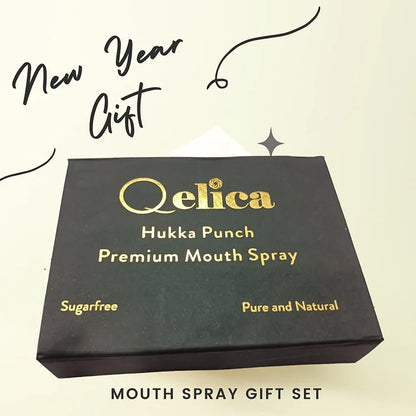 Qelica Polar BF, Paan Magahi, Dubai Special & Double Apple Mouth Spray Combo 10g