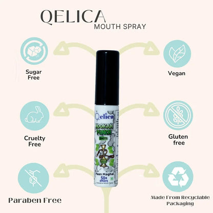 Qelica Paan Magahi Mouth Freshener Spray For Instant Fresh Breath | Oral Hygiene