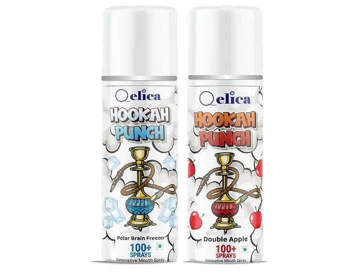 Qelica Polar Brain Freez-er And Dubai Special Mouth Spray Combo 10gm Each Sugar