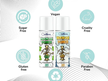 Qelica Paan Magahi And Dubai Special Mouth Spray Combo 10gm Each Sugar Free