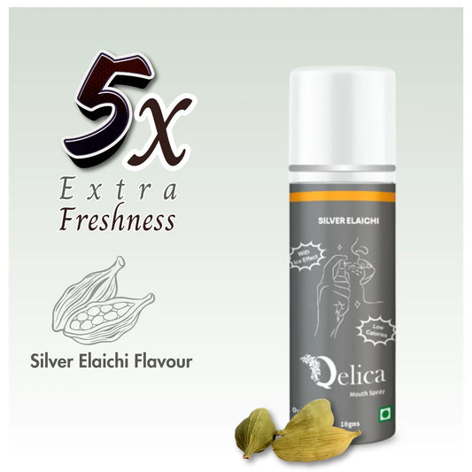 Qelica Mouth Spray with Ice Effect Long Lasting Coolest Instant Breath Freshner