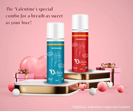 Qelica Love Special Men & Women Mouth Freshener Long-Lasting Kiss-Ready Breath Freshner Spray  (20 g)