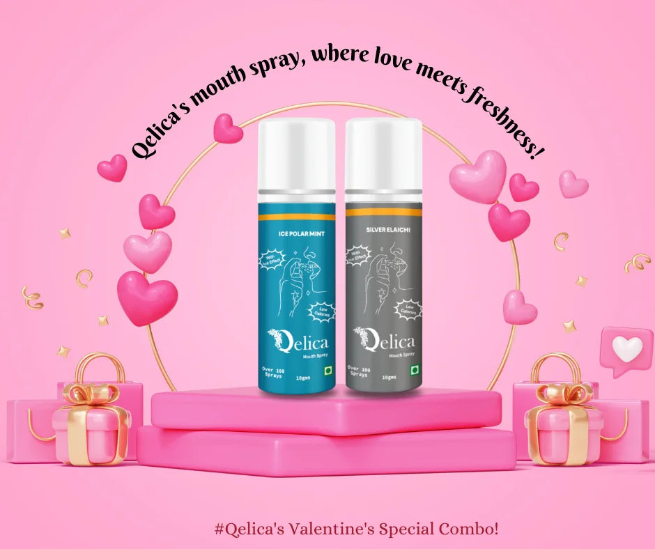 Qelica Love Special Men & Women Mouth Freshener Long-Lasting Kiss-Ready Breath Freshner Spray  (20 g)