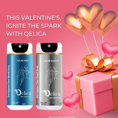 Qelica Love Special Men & Women Mouth Freshener Long-Lasting Kiss-Ready Breath Freshner Spray  (20 g)