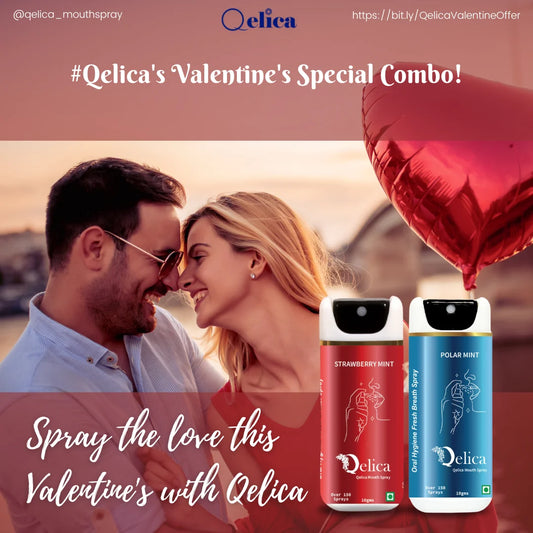 Qelica Love Special Men & Women Mouth Freshener Long-Lasting Kiss-Ready Breath Freshner Spray  (20 g)