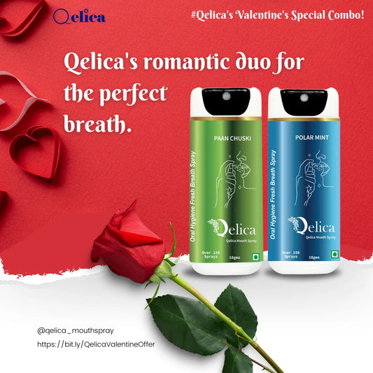 Qelica Special Mouth Freshener Long-Lasting Kiss-Ready Breath Freshness Spray  (20 g)