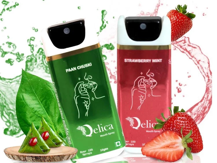 Qelica Instant Mouth Freshener Spray  (40 g)